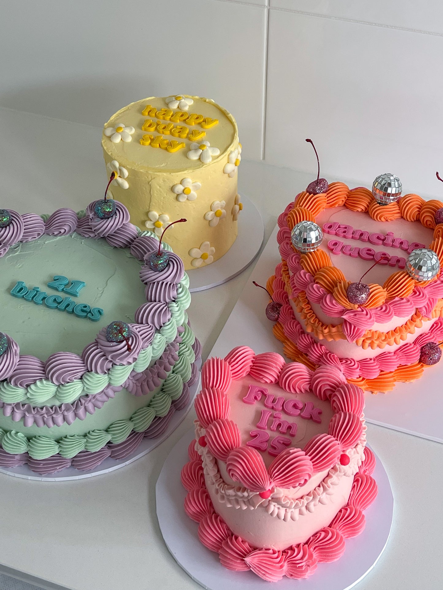 Retro Font, Fondant Letter/Number Stamps